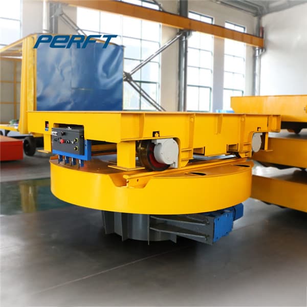 30t powered motorized transfer trolley for industry customized dimension